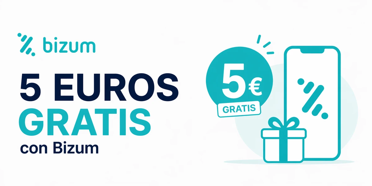 5 euros gratis con Bizum